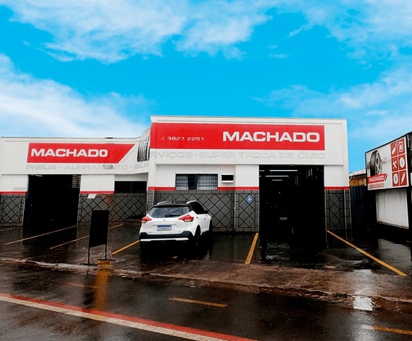 Fachada loja Machado